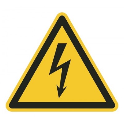 gevaarlijke elektrische spanning