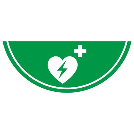 vloersticker AED