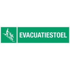 evacuatiestoel+tekst