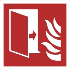 brandwerende deur ISO7010 F007